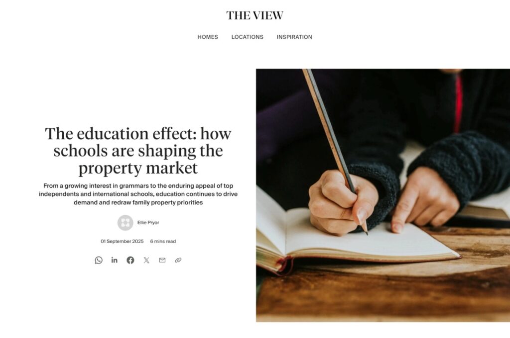 How education shapes the property market