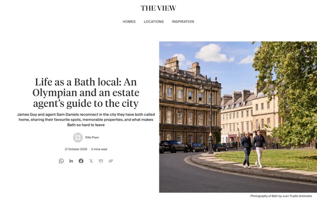 Swimmer and Olympian James Guy on Bath